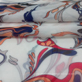 Printed Structured Garment Organza Fabric